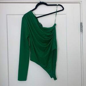 Zara Asymmetric Bodysuit